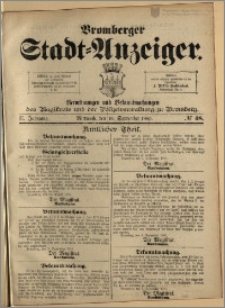 Bromberger Stadt-Anzeiger, J. 2, 1885, nr 48