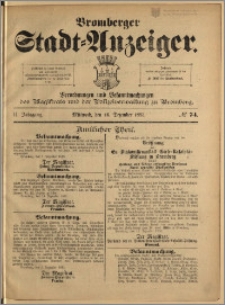 Bromberger Stadt-Anzeiger, J. 2, 1885, nr 74