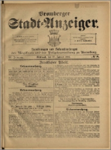 Bromberger Stadt-Anzeiger, J. 3, 1886, nr 8