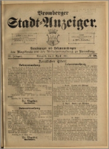 Bromberger Stadt-Anzeiger, J. 3, 1886, nr 28