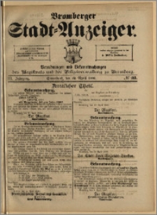 Bromberger Stadt-Anzeiger, J. 3, 1886, nr 33