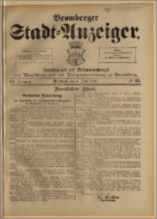 Bromberger Stadt-Anzeiger, J. 3, 1886, nr 45