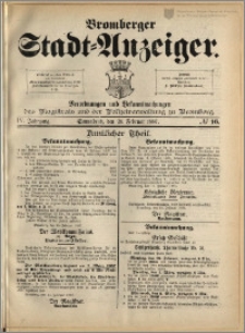Bromberger Stadt-Anzeiger, J. 4, 1887, nr 16