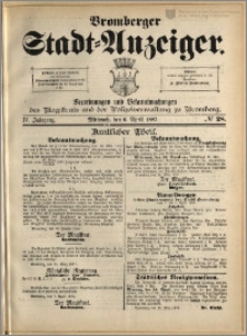 Bromberger Stadt-Anzeiger, J. 4, 1887, nr 28