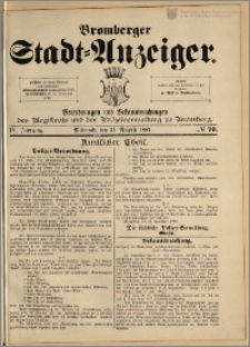 Bromberger Stadt-Anzeiger, J. 4, 1887, nr 70