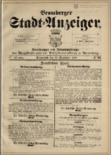 Bromberger Stadt-Anzeiger, J. 4, 1887, nr 77