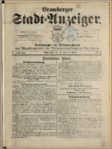 Bromberger Stadt-Anzeiger, J. 5, 1888, nr 1