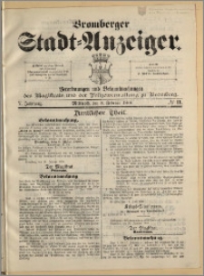 Bromberger Stadt-Anzeiger, J. 5, 1888, nr 11
