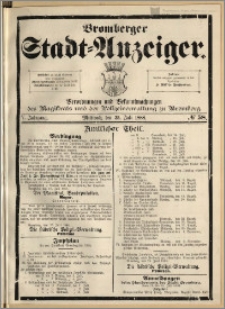 Bromberger Stadt-Anzeiger, J. 5, 1888, nr 58
