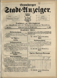 Bromberger Stadt-Anzeiger, J. 5, 1888, nr 67