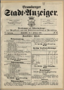 Bromberger Stadt-Anzeiger, J. 6, 1889, nr 11