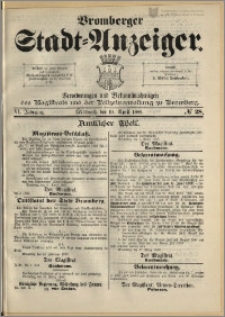Bromberger Stadt-Anzeiger, J. 6, 1889, nr 28