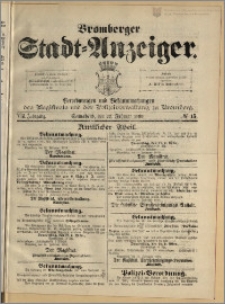 Bromberger Stadt-Anzeiger, J. 7, 1890, nr 15