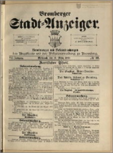 Bromberger Stadt-Anzeiger, J. 7, 1890, nr 22