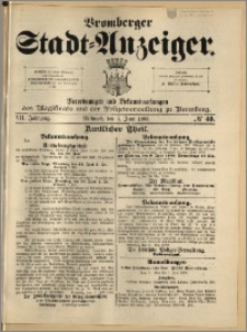 Bromberger Stadt-Anzeiger, J. 7, 1890, nr 43