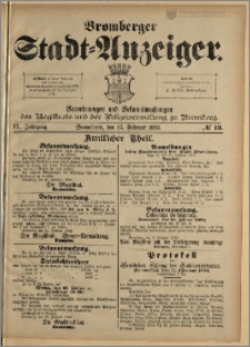 Bromberger Stadt-Anzeiger, J. 9, 1892, nr 13