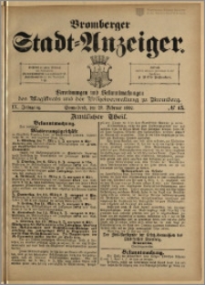 Bromberger Stadt-Anzeiger, J. 9, 1892, nr 15