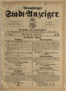 Bromberger Stadt-Anzeiger, J. 9, 1892, nr 29