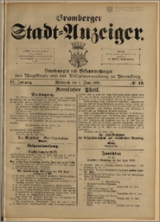 Bromberger Stadt-Anzeiger, J. 9, 1892, nr 43