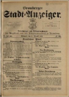 Bromberger Stadt-Anzeiger, J. 9, 1892, nr 65