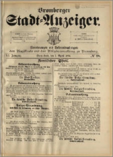 Bromberger Stadt-Anzeiger, J. 11, 1894, nr 28