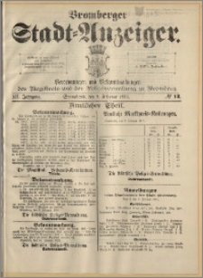 Bromberger Stadt-Anzeiger, J. 12, 1895, nr 12