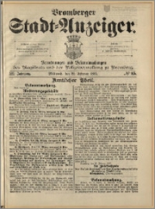 Bromberger Stadt-Anzeiger, J. 12, 1895, nr 15