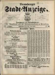Bromberger Stadt-Anzeiger, J. 12, 1895, nr 49