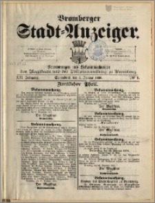 Bromberger Stadt-Anzeiger, J. 13, 1896, nr 1