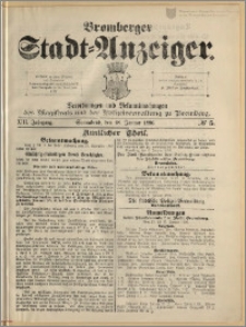 Bromberger Stadt-Anzeiger, J. 13, 1896, nr 5