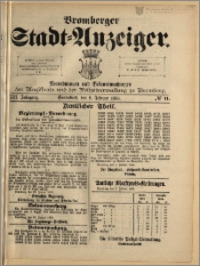 Bromberger Stadt-Anzeiger, J. 13, 1896, nr 11