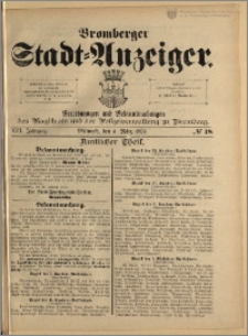 Bromberger Stadt-Anzeiger, J. 13, 1896, nr 18
