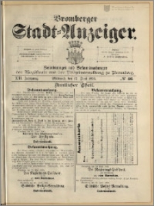 Bromberger Stadt-Anzeiger, J. 13, 1896, nr 46