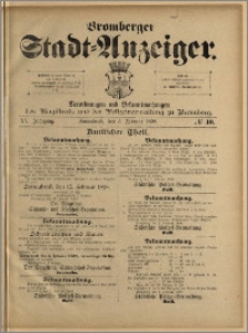 Bromberger Stadt-Anzeiger, J. 15, 1898, nr 10