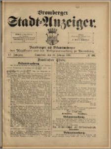 Bromberger Stadt-Anzeiger, J. 15, 1898, nr 16