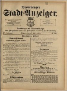 Bromberger Stadt-Anzeiger, J. 15, 1898, nr 23