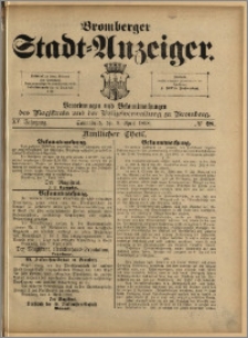 Bromberger Stadt-Anzeiger, J. 15, 1898, nr 28