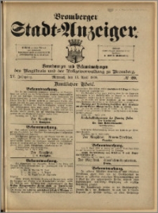 Bromberger Stadt-Anzeiger, J. 15, 1898, nr 29