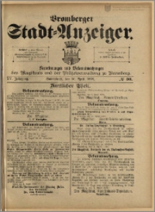 Bromberger Stadt-Anzeiger, J. 15, 1898, nr 30