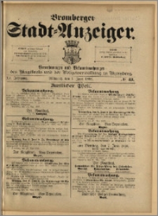 Bromberger Stadt-Anzeiger, J. 15, 1898, nr 43