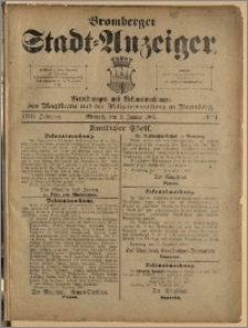 Bromberger Stadt-Anzeiger, J. 18, 1901, nr 1
