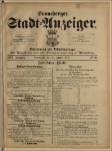 Bromberger Stadt-Anzeiger, J. 18, 1901, nr 9