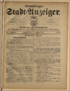 Bromberger Stadt-Anzeiger, J. 19, 1902, nr 5