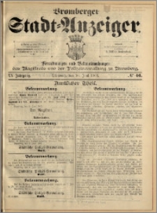 Bromberger Stadt-Anzeiger, J. 20, 1903, nr 46