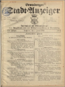 Bromberger Stadt-Anzeiger, J. 21, 1904, nr 1