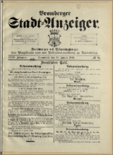 Bromberger Stadt-Anzeiger, J. 23, 1906, nr 8