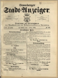 Bromberger Stadt-Anzeiger, J. 23, 1906, nr 18
