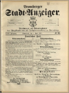 Bromberger Stadt-Anzeiger, J. 23, 1906, nr 28