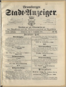 Bromberger Stadt-Anzeiger, J. 23, 1906, nr 74