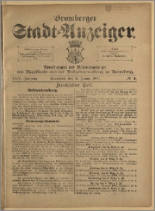 Bromberger Stadt-Anzeiger, J. 24, 1907, nr 4